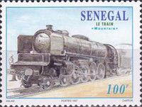 Mountain Steam Locomotive