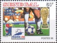Mascot, Player's Legs, Ball and Trophy
