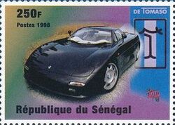 Black De Tomaso Guarà