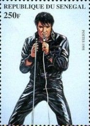 Elvis at Microphone Stand