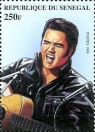 Elvis Screaming with Eyes Shut
