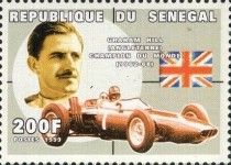 Graham Hill (1929-1975) and BRM P57