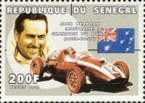 Jack Brabham (1926-2014) and Cooper T51