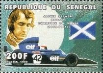 Jackie Stewart and Tyrrell 005