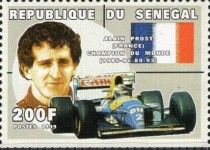 Alain Prost and Williams FW15