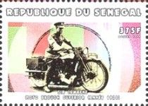 Lawrence of Arabia on Brough Superior SS100 Motorcycle 1920