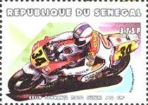 RR Driver Kevin Schwanz and Suzuki RGV500