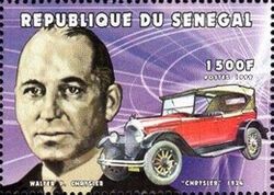 Walter P. Chrysler (1875-1940) and Chrysler Automobile (1924
