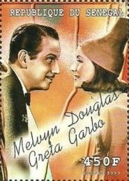 Melvyn Douglas and Greta Garbo