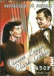 Vivien Leigh and Clark Gable