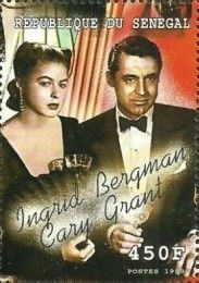 Ingrid Bergman and Cary Grant