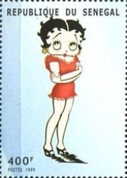 Betty Boop in Red Dress