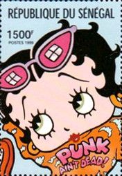 Betty Boop as Punker