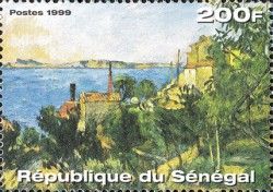 Sea at l'Estaque (1876)
