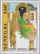 Carvings and Flower Seller