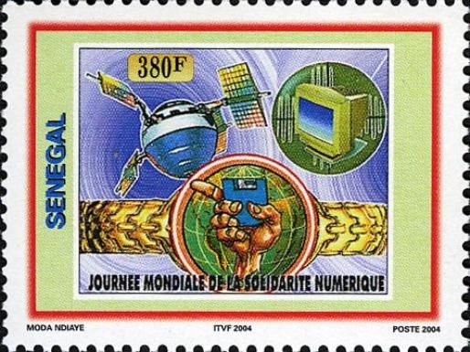 Satellite, Monitor, Hand Holding Computer Disk