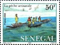 Fishermen on Boat Lifting Net