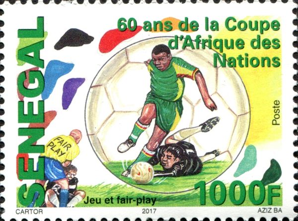 Players and ball