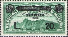 Air mail - Zeppelin