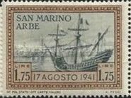 Galleon in Arbe Harbour