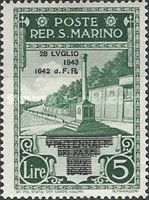War Memorial - overprinted