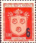 Coat of Arm - new value overprint