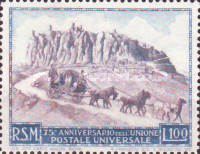 75th Anniversary of Universal Postal Union (UPU)