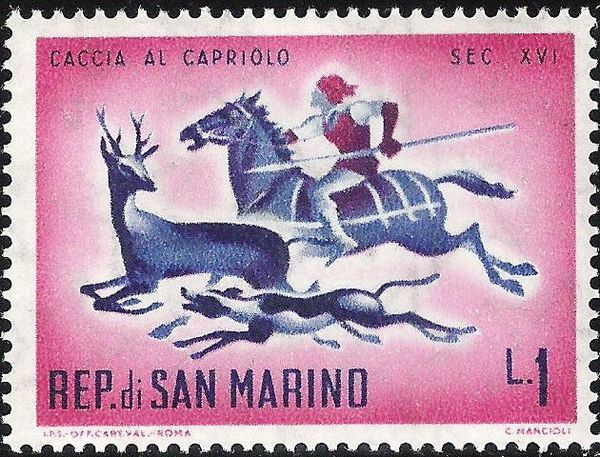 Deer Hunting, XVI Century