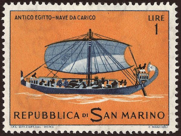 Egyptian Merchant Ship, 2000 B.C