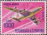 Boeing 707 jetliner
