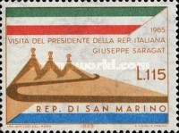 Visit of President Giuseppe Saragat