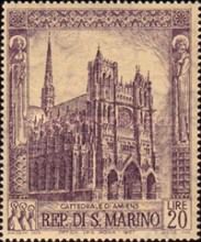 Notre Dame Cathedral in Amiens, France
