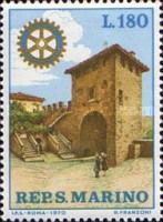 St. Francis’ Gate and Rotary Emblem