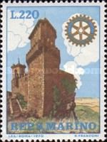 Rocca (State Prison) and Rotary Emblem
