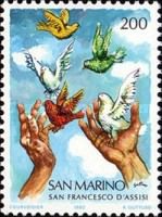 Assisi, Sint Franciscus 800 anniversary of birth