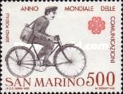 Postal service postmen cycling