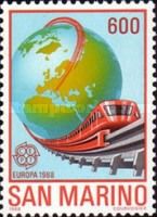 Globe and train