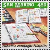 Albums and philatelic catalogs