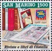 Magazines and books on philately