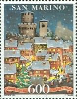 Snow-covered San Marino