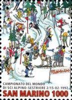 Coming down mountain, sleigh