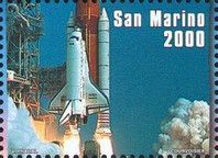 Liftoff of the shuttle