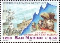 150th anniversary of Garibaldi in San Marino