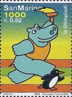 Hippopotamus and penguin