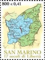 Map after 1643 war