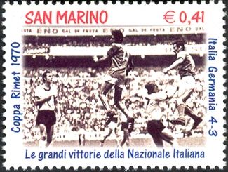 1970: Italy Germany 4-3 Italy