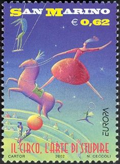 Circus equestrienne