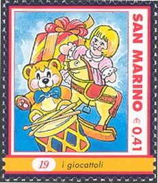 Girl, toys and gift