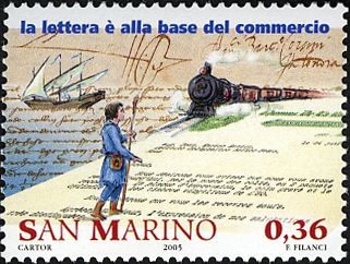 The letter is the basis of trade