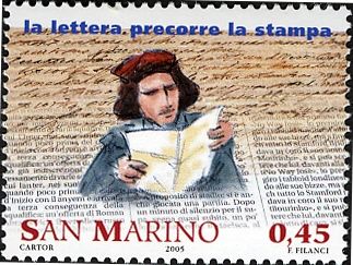The letter ahead of print